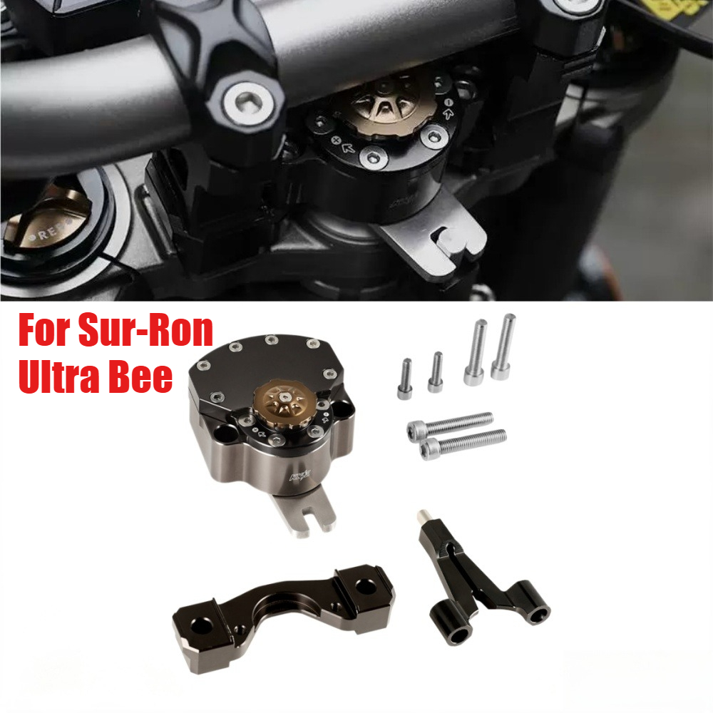Para Sur-Ron Surron Ultra Bee  - Steering Damper Stabilizer Kit Cnc avaliação e preço