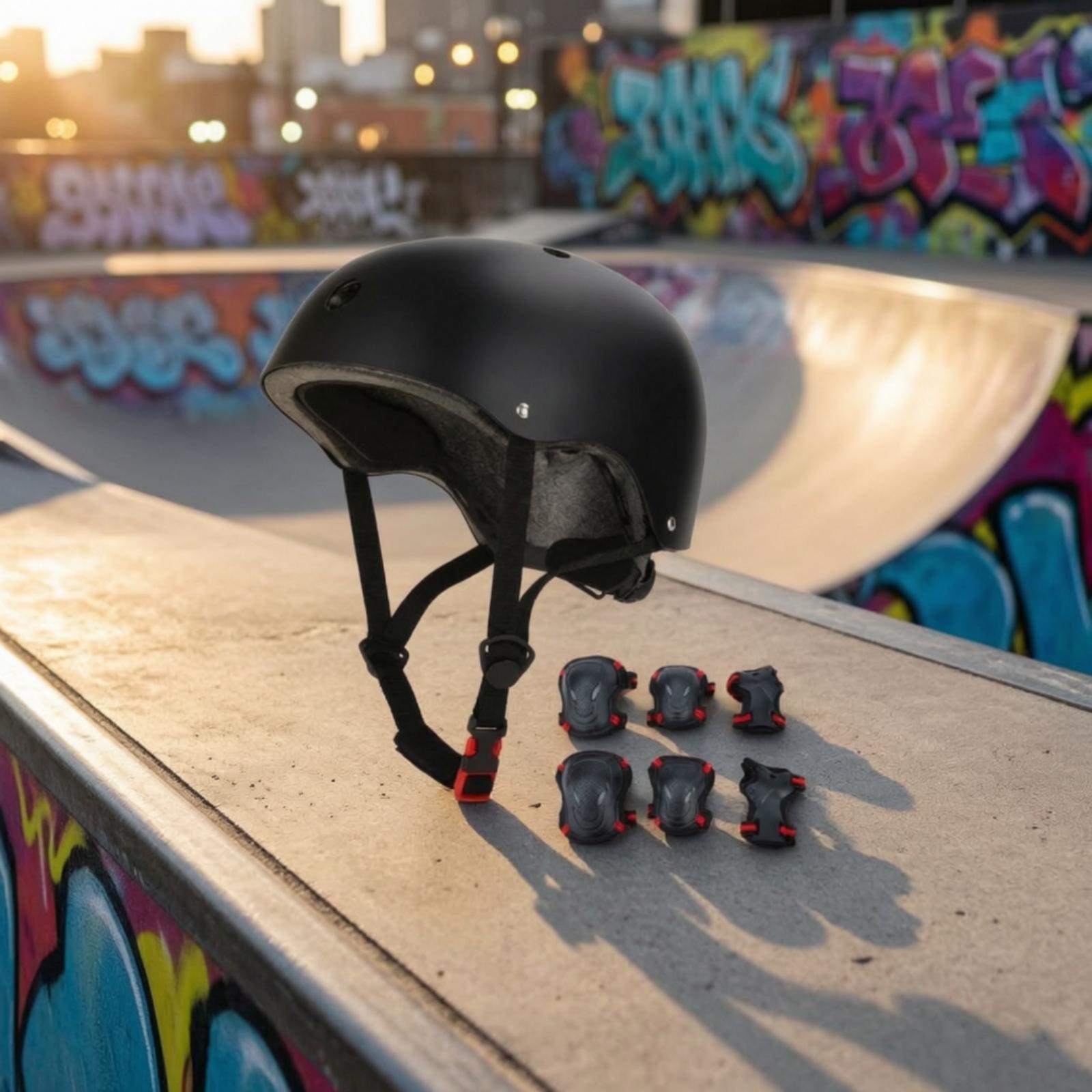 Capacete Multiesportivo Preto  - Scooter Helmet Set avaliação e preço