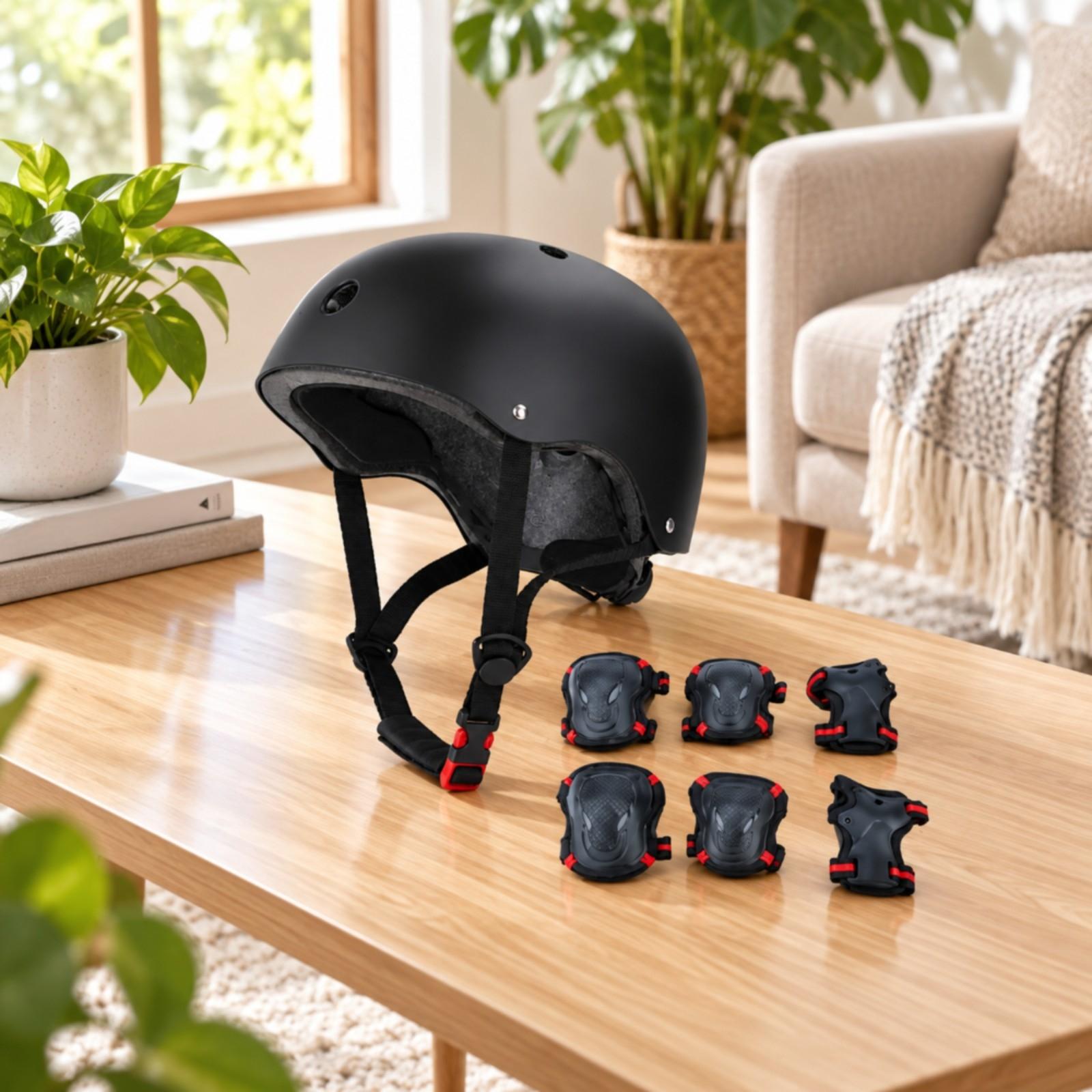 Capacete Multiesportivo Preto  - Scooter Helmet Set avaliação e preço