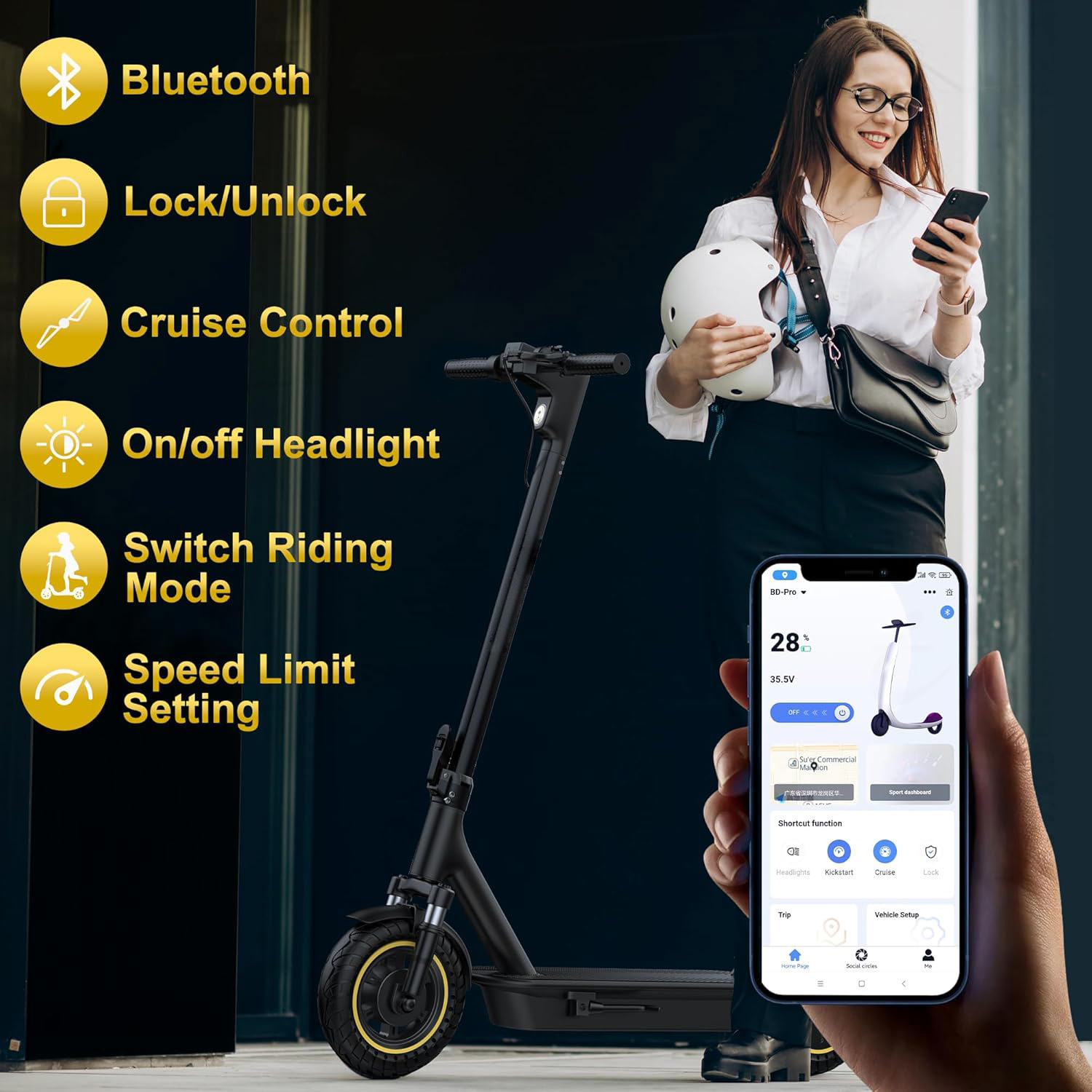 NOVO Patinete Elétrico de 10 P - Folding Electric Scooter avaliação e preço