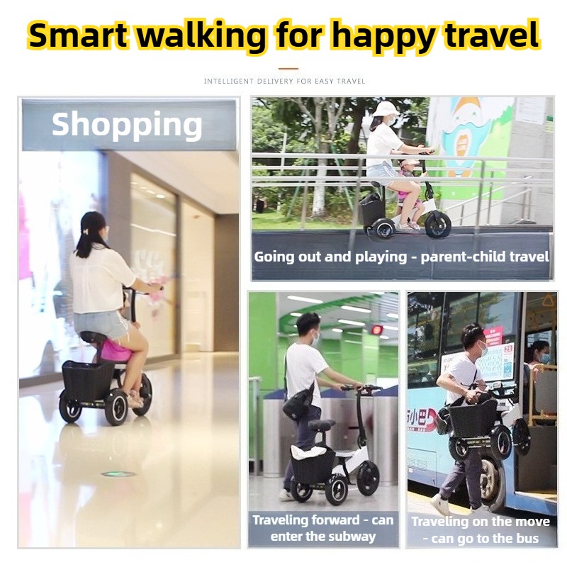 Triciclo elétrico adulto portá - Folding Electric Scooter avaliação e preço