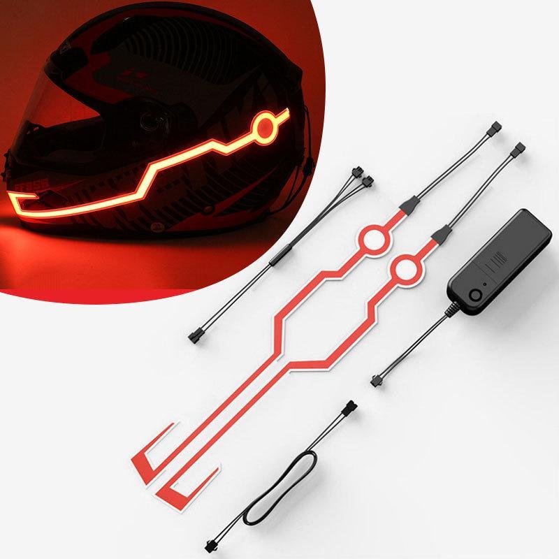 Luz de Advertência LED para Ca - Scooter Helmet Set avaliação e preço