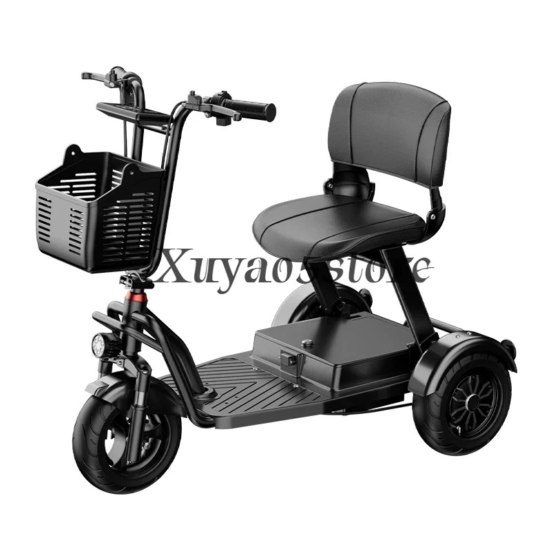 Triciclo elétrico doméstico pe - Folding Electric Scooter avaliação e preço